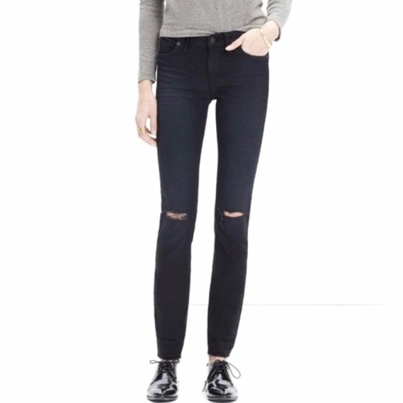 Madewell Denim - Madewell Skinny Skinny Black Stretch Jeans